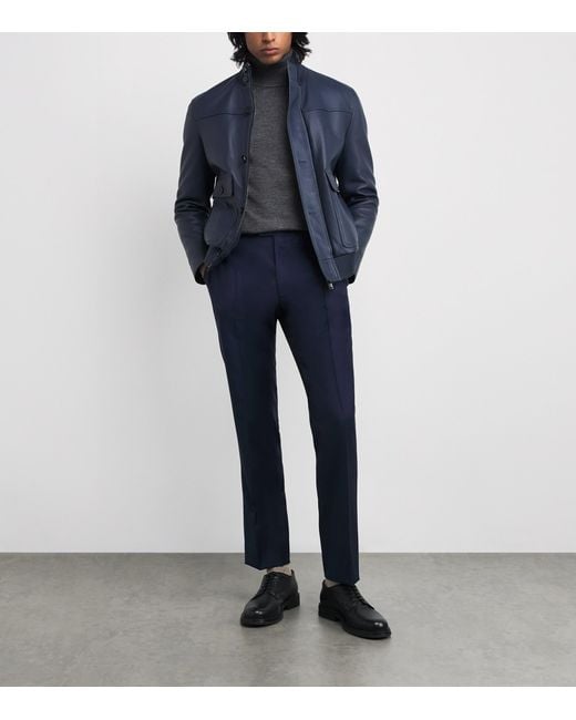 Brioni Gray Knitted Rollneck Sweater for men