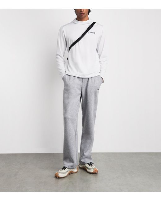 Pulco Studios Gray Relaxed Sweatpants for men