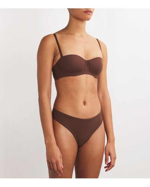Skims Brown Fits Everybody Strapless Bra