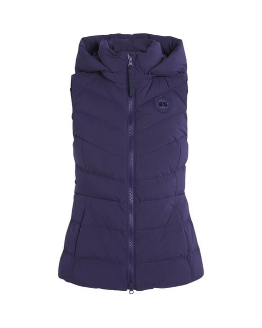 Canada Goose Blue Water-Repellent Down Clair Gilet