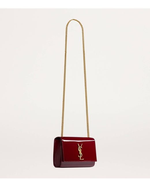 Saint Laurent Red Small Kate Cross-Body Bag