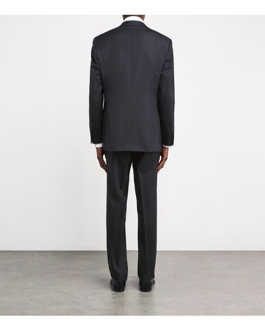 Brioni Black Virgin Wool 2-Piece Suit for men