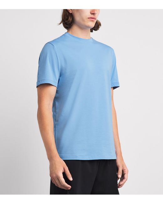 On Shoes Blue Focus T-Shirt for men