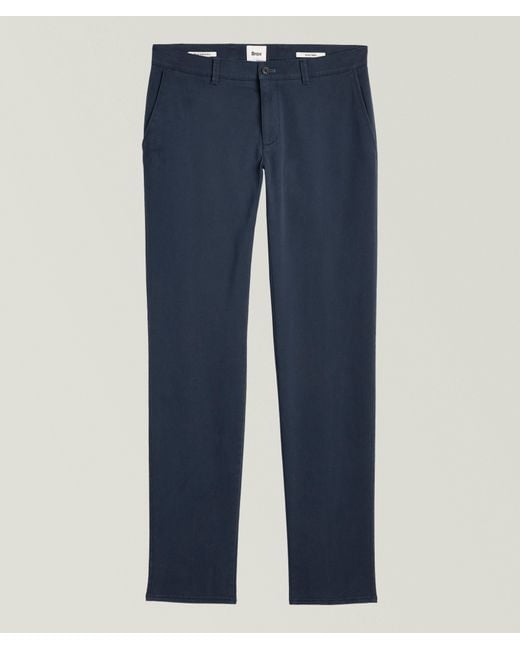 Brax Blue Fabio Royal Gabardine Twill Pants for men