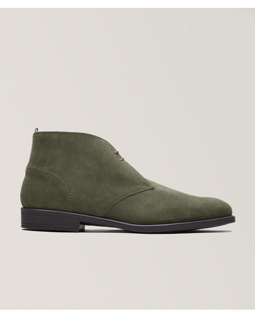 Paul Smith Green Drummond Suede Desert Boots for men