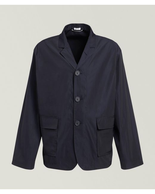Thom Browne Blue Light Memory Tech Packable Jacket for men