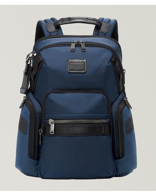 Tumi Blue Alpha Bravo Navigation Backpack