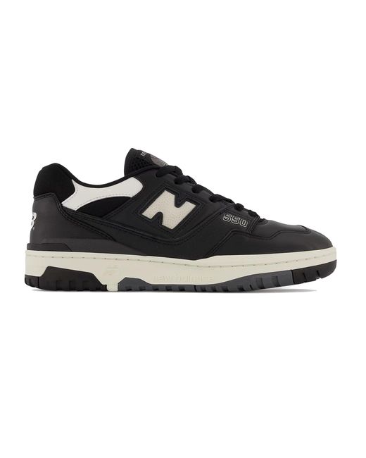 New Balance 550 Leather Sneaker in Black for Men | Lyst Canada