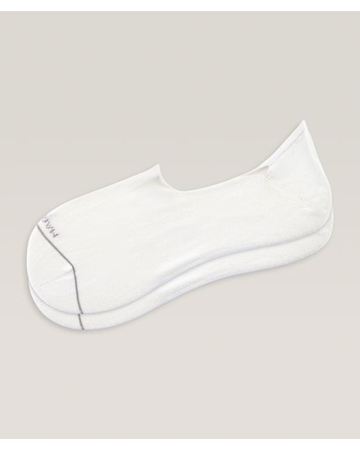 Marcoliani Gray No-Show Socks for men