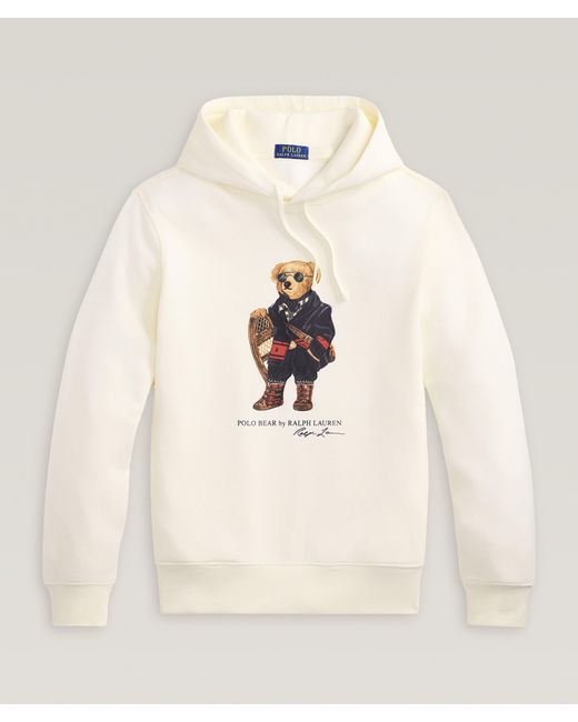 Polo Ralph Lauren Natural Polo Bear Jersey Hooded Sweater for men