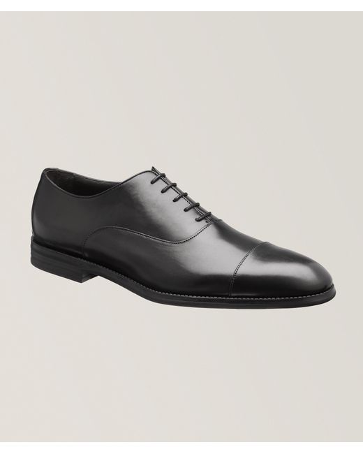 To Boot New York Black Silverton Leather Oxfords for men