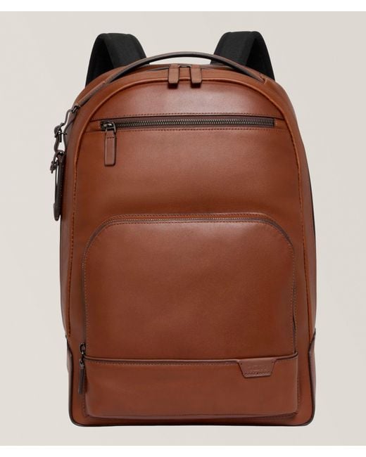 Tumi Brown Harrison Warren Backpack