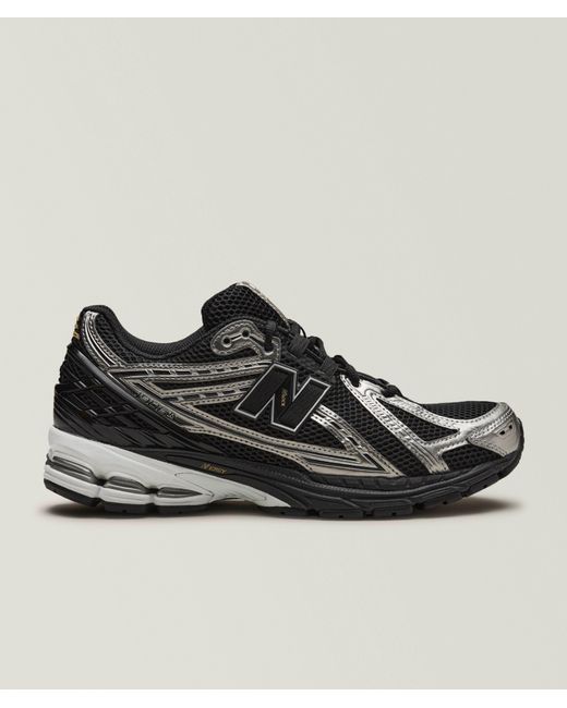 New Balance Black 1906R Metallic & Mesh Panelled Sneakers for men