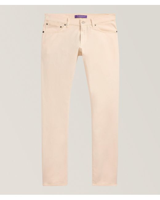 Ralph Lauren Natural Slim-Fit Sherrington Stretch-Twill Pants for men
