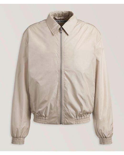 Acne Natural 1996 Logo Back Jacket for men