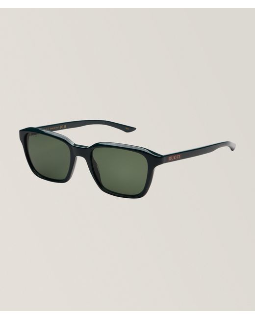 Gucci Green Square Sunglasses