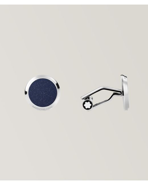 Montblanc Blue Meisterstã¼Ck Cufflinks