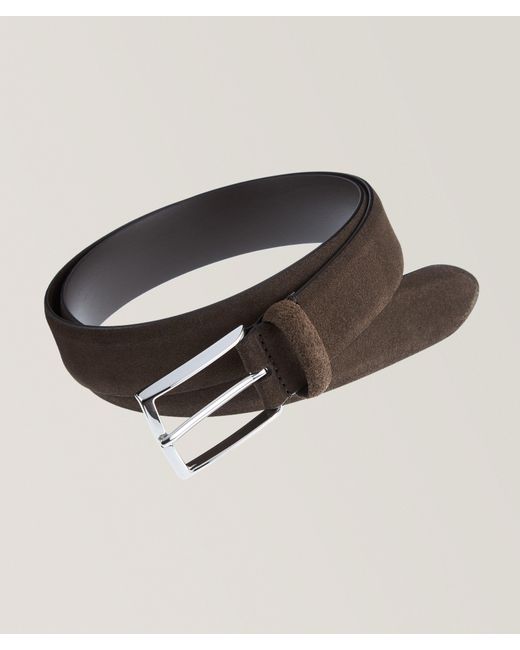 Andersons Brown Suede Belt