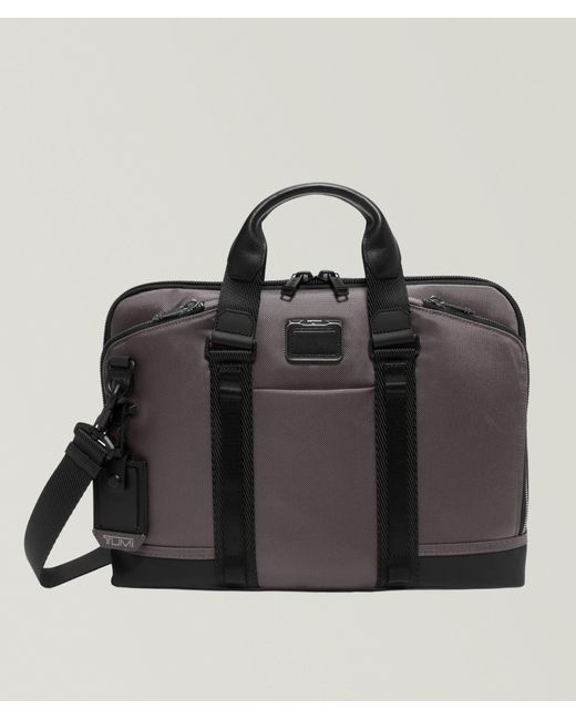Tumi Black Alpha Bravo Academy Briefcase