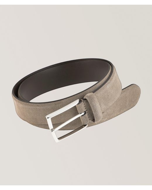 Andersons Brown Suede Belt
