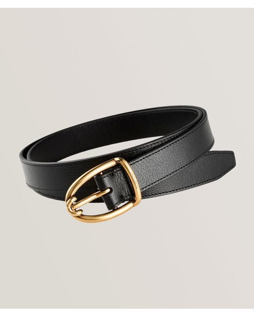 Tom Ford Black Leather Belt