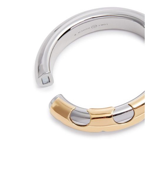 Tory Burch White Essential -plated Bangle