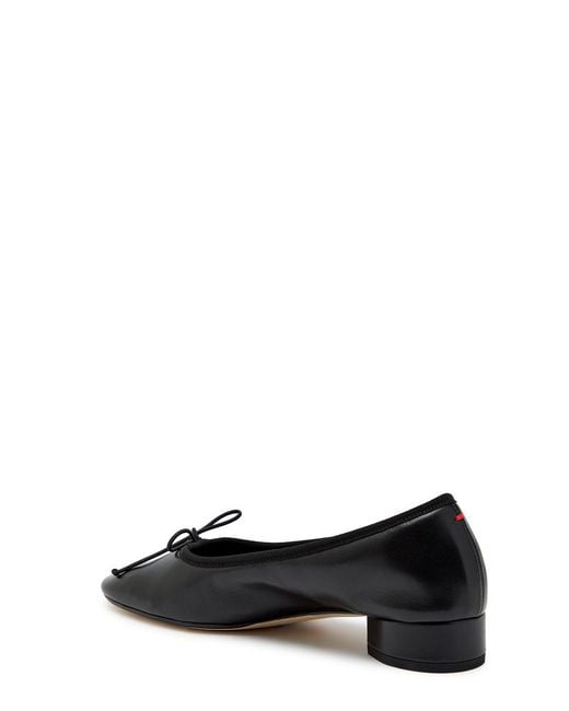 Aeyde Black Onda 20 Leather Pumps