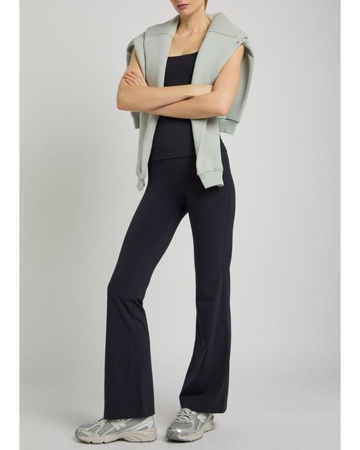 Tala Blue Dayflex Flare Stretch-Jersey Leggings