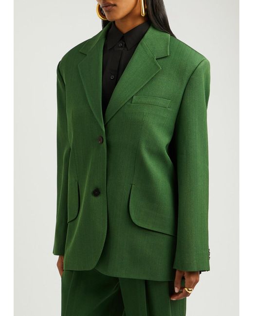 Jacquemus Green La Veste Titolo Blazer