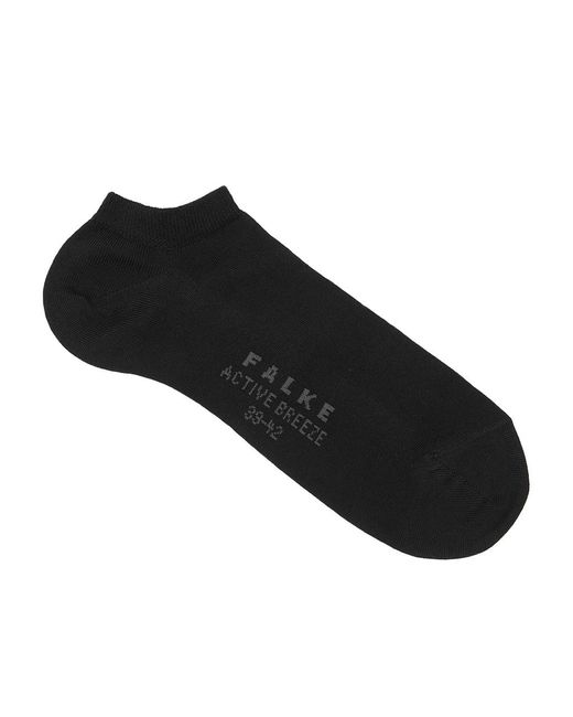 Falke Black Active Breeze Trainer Socks