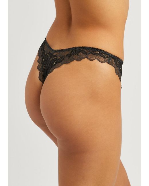 Wacoal Black Lace Perfection Lace Thong