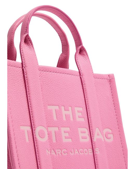 Marc Jacobs Pink The Tote Small Leather Tote
