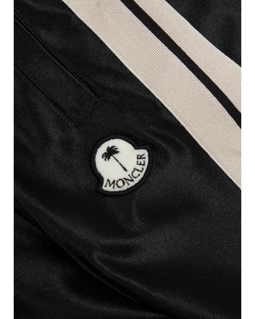 Moncler Genius Black 8 Moncler Palm Angels Satin-jersey Track Pants for men