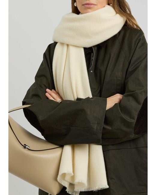 Totême Natural Wool Scarf