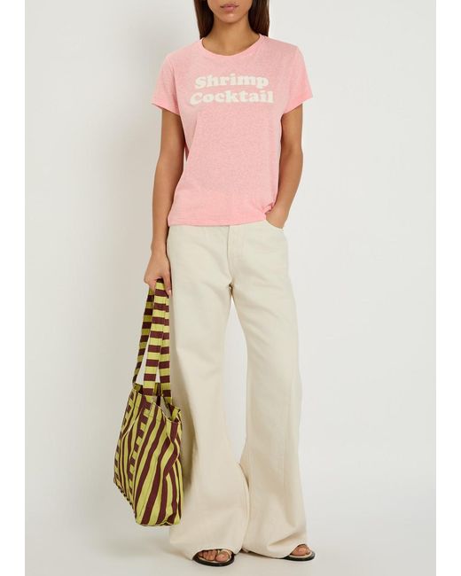 Mother Natural The Lemon Twist Wide-Leg Jeans