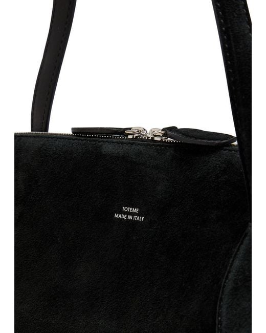Totême  Black Day Suede Tote