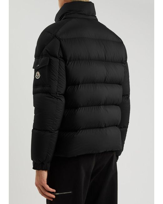 Moncler Black Vezere Quilted Shell Jacket for men