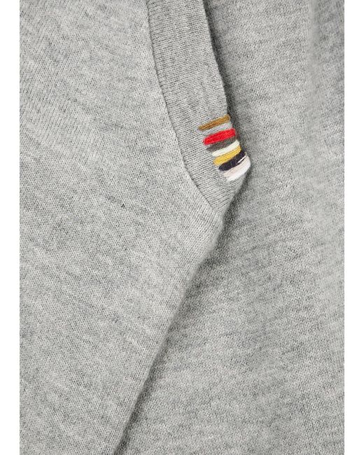 Extreme Cashmere Gray N°270 Cotton And Cashmere-blend Tank Top