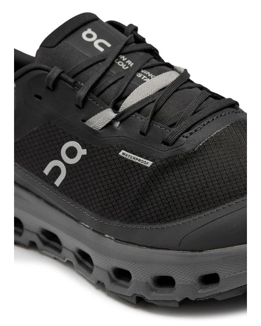 On Shoes Black Cloudvista 2 Mesh Sneakers for men