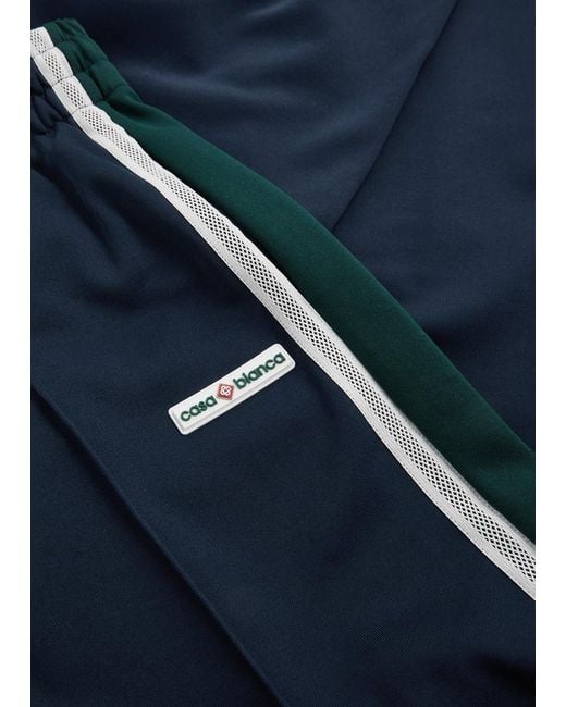 Casablanca Blue Taping Track Pants for men
