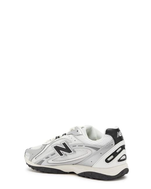 New Balance White 204L Panelled Mesh Sneakers for men