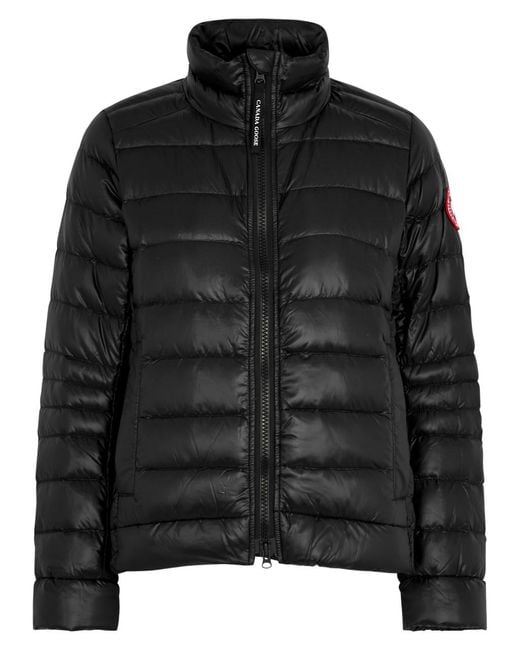 Canada Goose Black Cypress Quilted Shell Jacket, Jacket, Ripstop