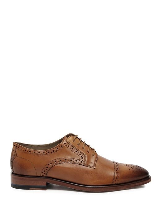 Oliver Sweeney Brown Brideford Leather Brogues for men