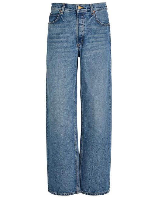 B Sides Blue Bec Straight-Leg Jeans