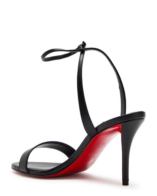 Christian Louboutin Black Miss Z Nappa Leather Sandals