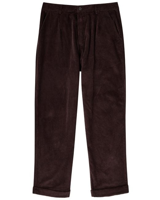 Universal Works Brown Corduroy Chinos for men