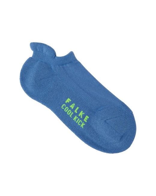 Falke Blue Cool Kick Jersey Trainer Socks