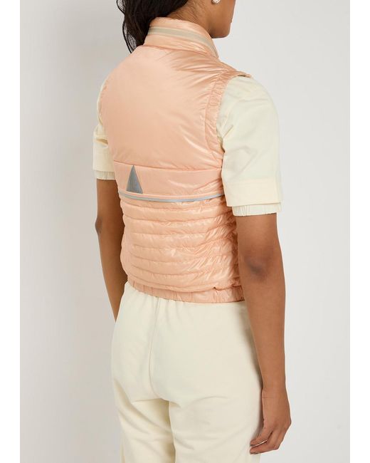Moncler Pink Gumiane Shell Gilet