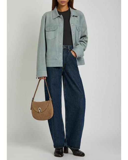 Agolde Blue Low Curve Denim Jeans