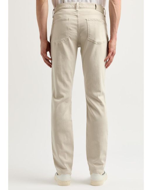 PAIGE Natural Federal Straight-Leg Jeans for men